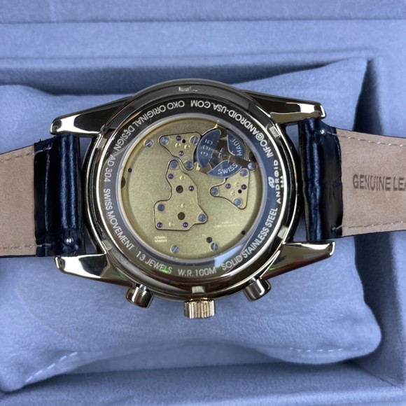 NOS ANDROID Chronograph 100M Stainless Steel Watch AD304 - Picture 6 of 11